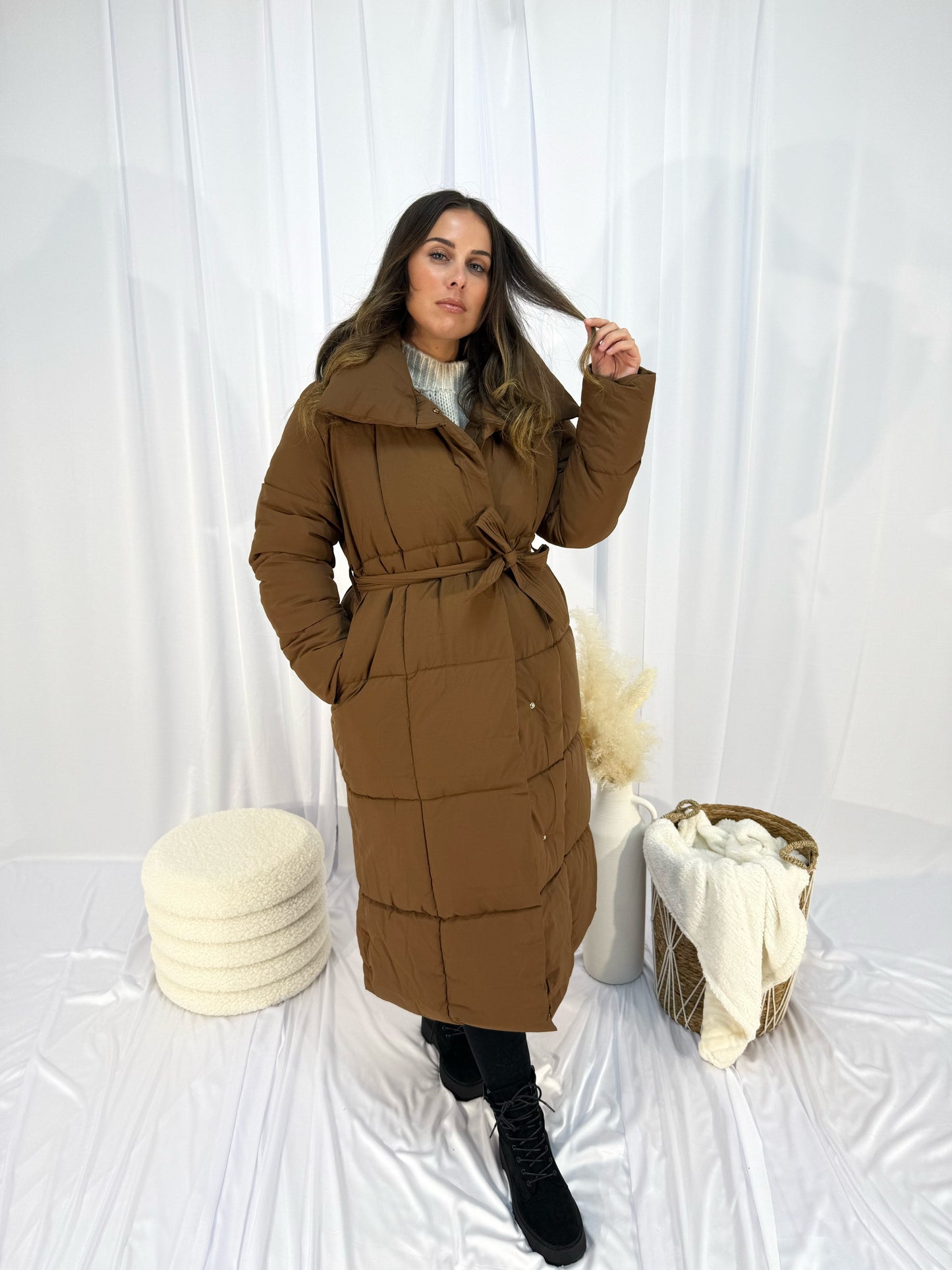 Doudoune Marron